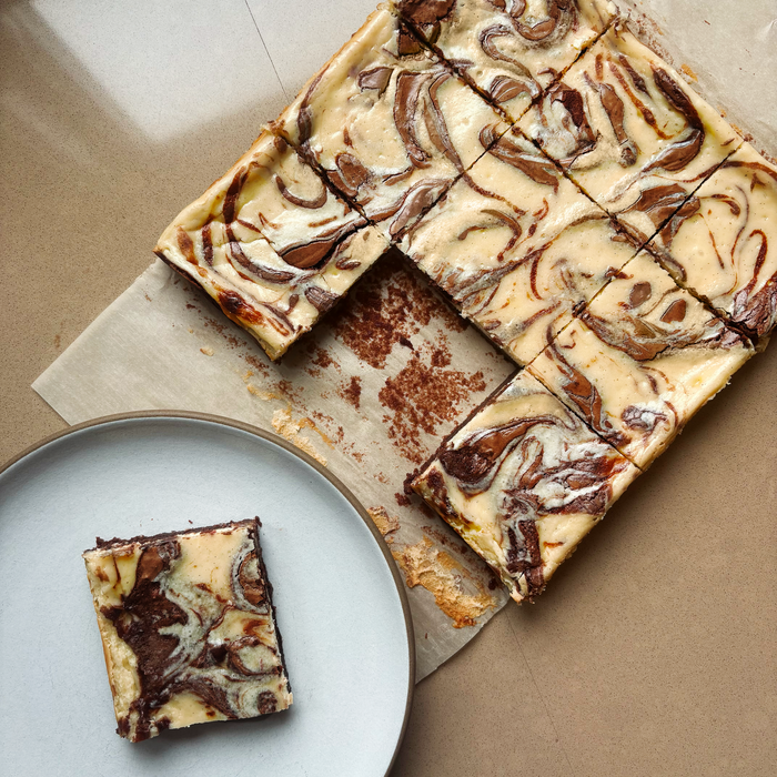 Cardamom Pink Pepper Brownie Cheesecake Bars Recipe Kit