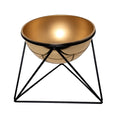 Centerpiece - Petra Black & Gold