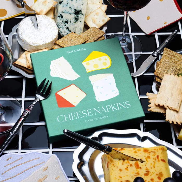 Cheese Linen Cocktail Napkins