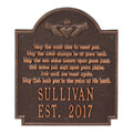 Claddagh Poem Wall Plaque