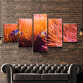 Clown Fish Nemo Coral Underwater Wall Art Frame Canvas Printing Decor - BlueArtDecor