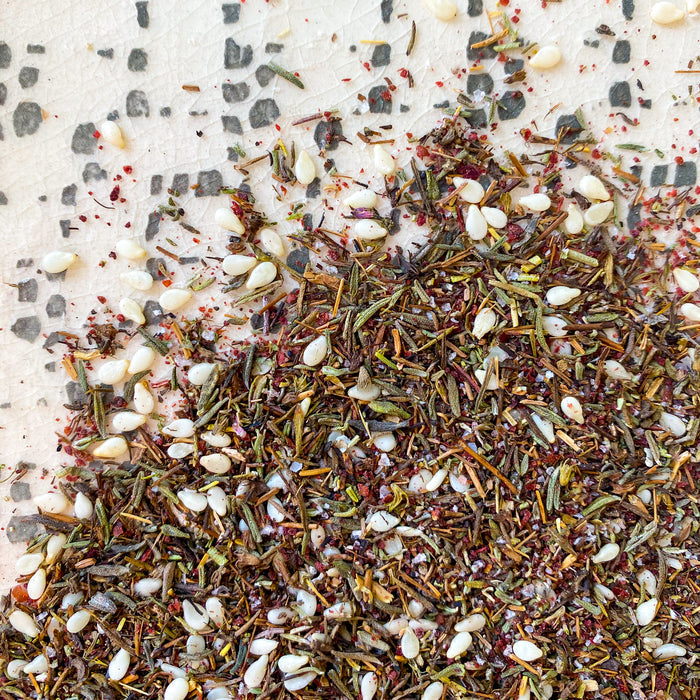 Israeli Za'atar Spice Blend-Ingredients-Fair Winds Flavor-SKORDO