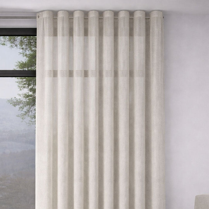 Curtain Fabric - Lace - Bella Beige