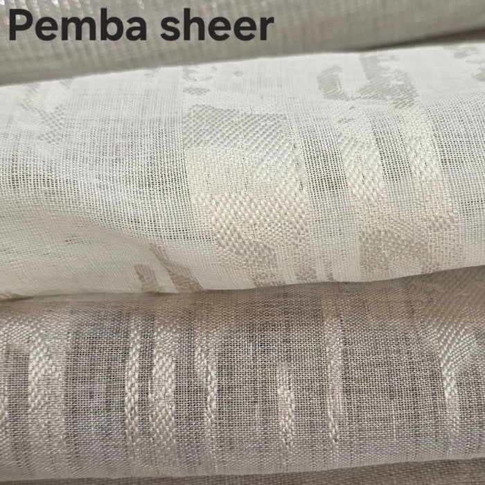 Curtain Fabric - Pemba Sheer