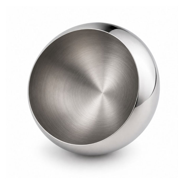 Decor Serving Bowl - Slanted - Silver