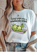 Downward Spiral Graphic Tee