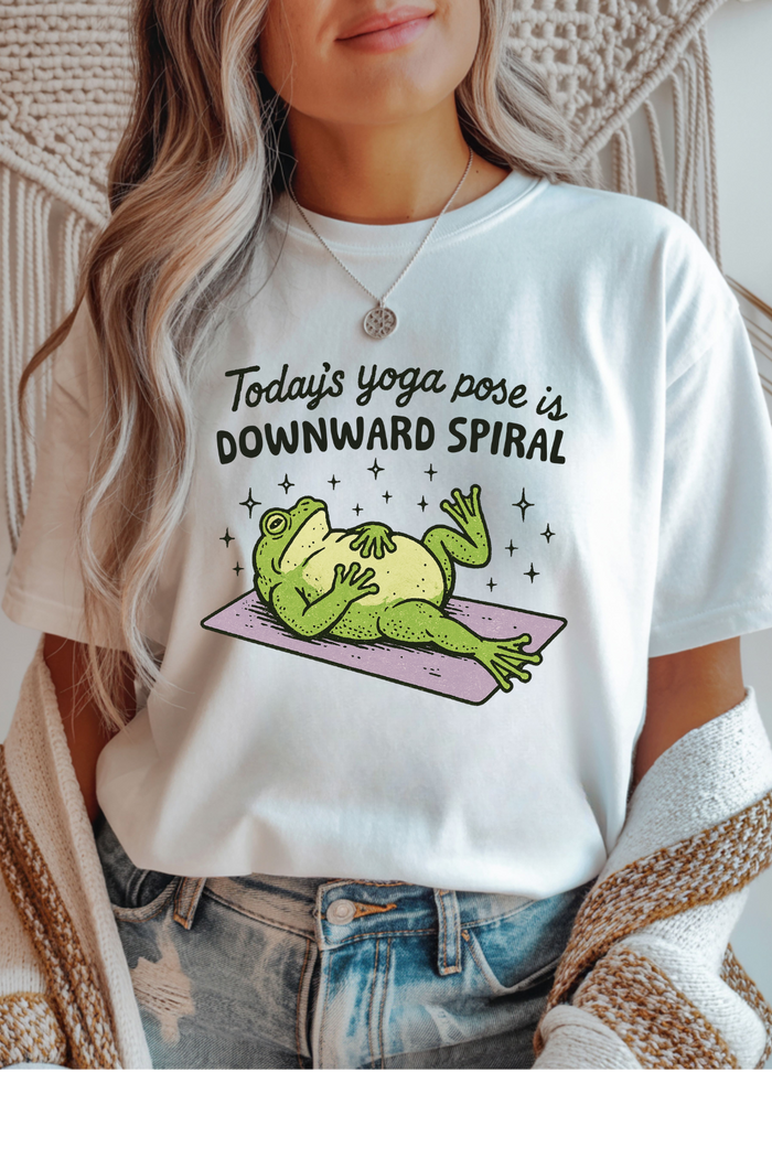 Downward Spiral Graphic Tee