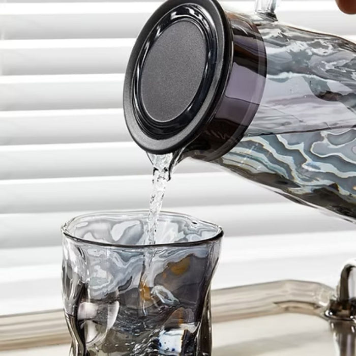 Drinking Glass & Jug Set - 7Pc