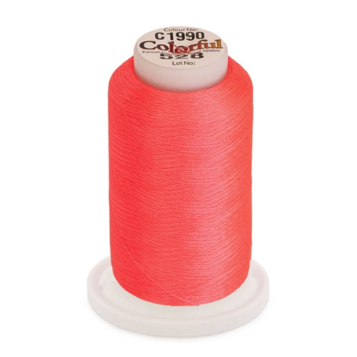 Embroidery Threads - Neon - 1000m