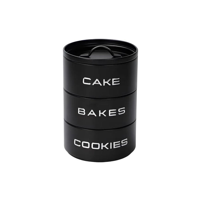 Enzo Stackable Storage Sets - 3 Pcs