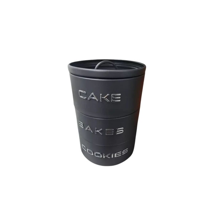Enzo Stackable Storage Sets - 3 Pcs