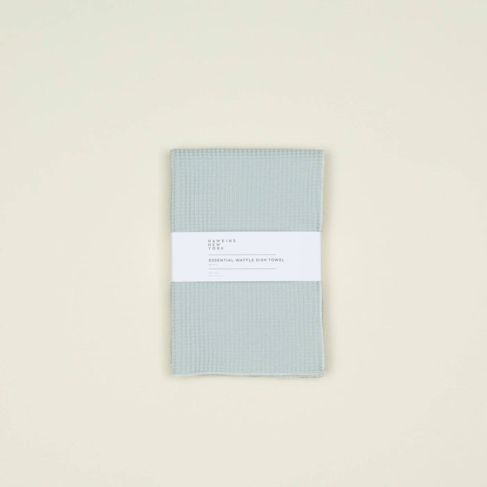 Essential Waffle Dish Towels in Sky & Peacock | Set of 2