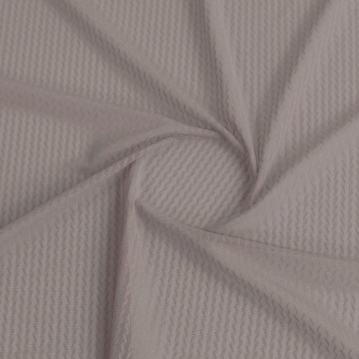 Fabric - Embossed Mesh Ribbon Weave  - 150 cm