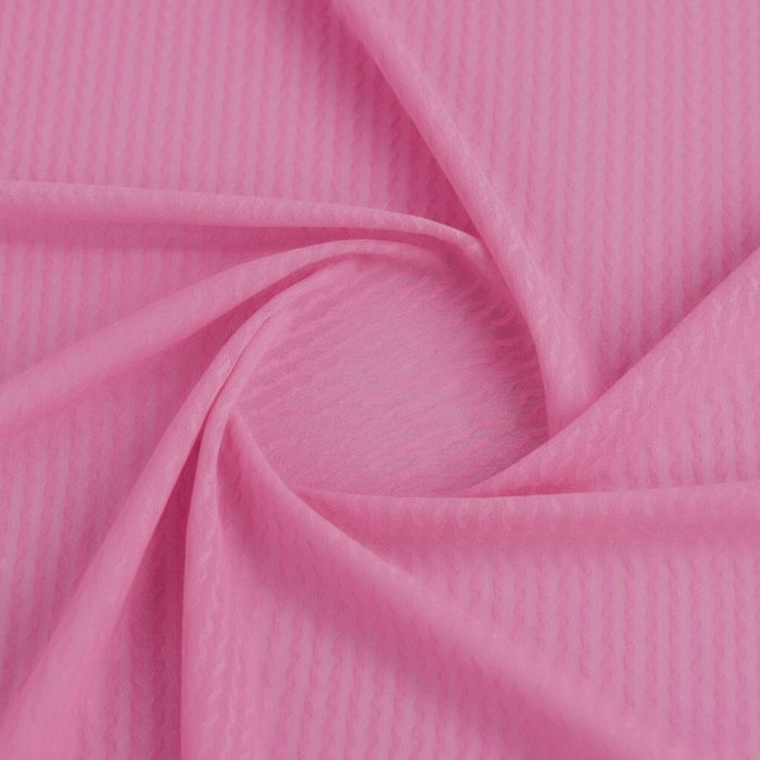 Fabric - Embossed Mesh Ribbon Weave  - 150 cm