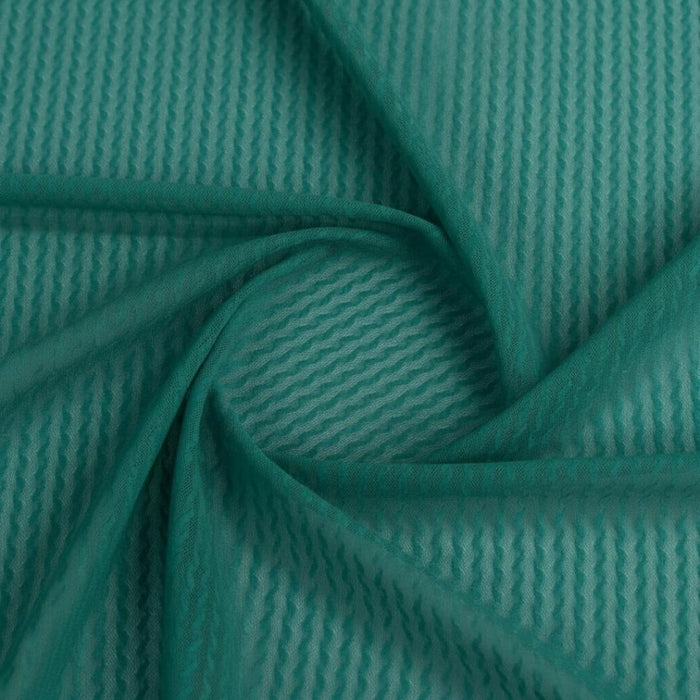 Fabric - Embossed Mesh Ribbon Weave  - 150 cm