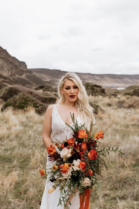 Fall Desert Elopement Styled Shoot