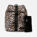Finnson - ELISE Eco Changing Backpack with Changing Mat - Leopard - Mabel & Fox