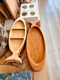 Fish Catch-all Tray | Cherry Wood
