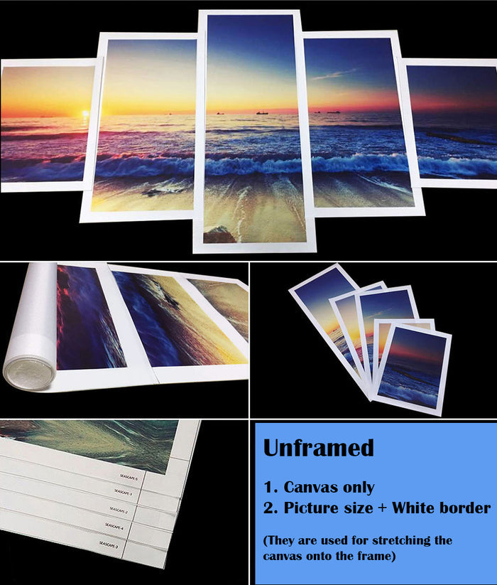 Giant Buddha Meditation Religion Wall Art Frame Canvas Printing Decor