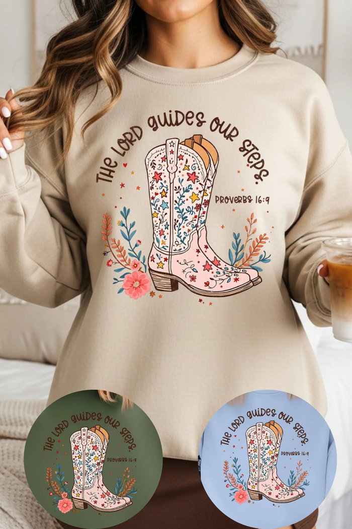 Guides Our Steps Sweatshirt