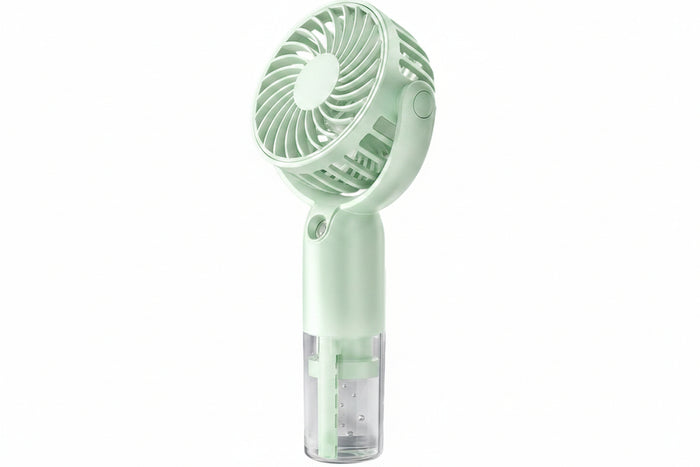 Handheld Misting Fan — Portable Fan with Water Spray Cooling