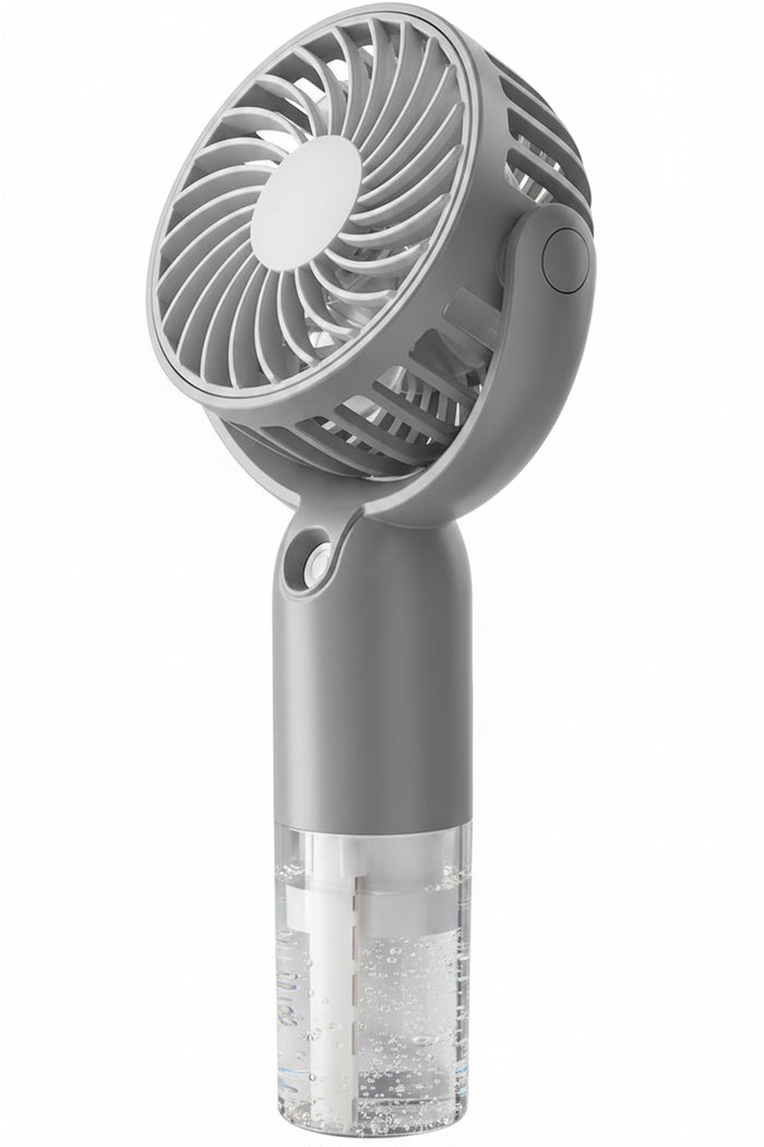 Handheld Misting Fan — Portable Fan with Water Spray Cooling