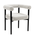 Horseshoe Boucle chair