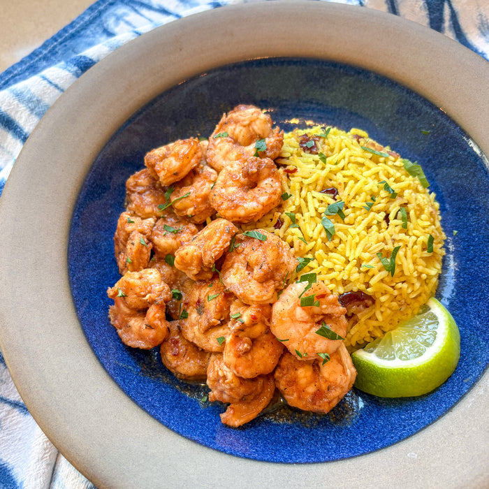 Jerk Shrimp with Caribbean Curried Rice Recipe Kit