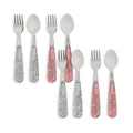 Konges Slojd - Cutlery Set – 8 Pack Sparkly Cutlery - Mabel & Fox
