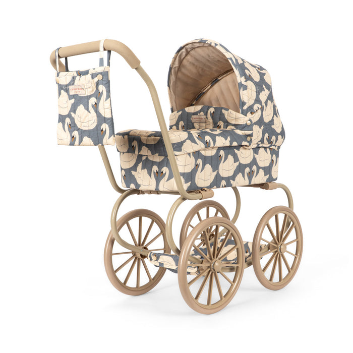 Konges Slojd – Minnie Doll Pram – Swan - Mabel & Fox
