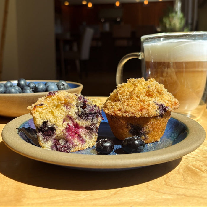 Lemon Blueberry Muffins with Maple Crumble Recipe Kit