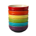 Leopard - Rainbow Bowl Set - 6 Piece