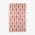 Lobster Stripe Tea Towel
