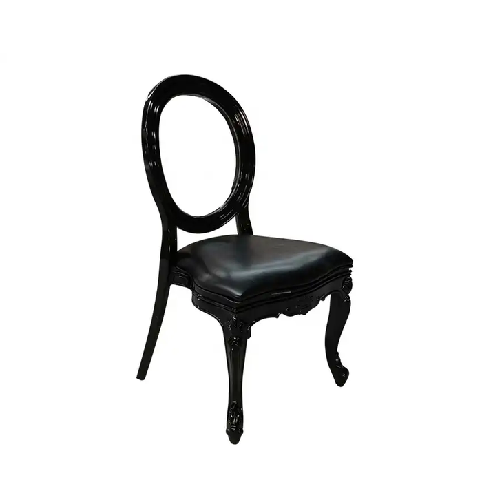Louis Chair - Plastic - Clear Back