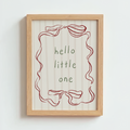 Mabel & Fox - Art Print - Goose - Hello Little One - Mabel & Fox