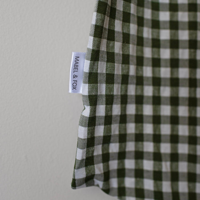Mabel & Fox - Gingham Bow - Green