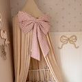 Mabel & Fox - Gingham Bow - Pink