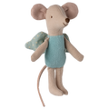 Maileg - Fairy Mouse, Little - Mint