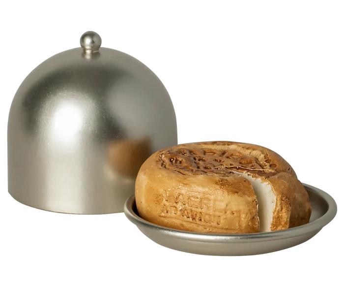 Maileg – Mouse Cheese Bell - Mabel & Fox