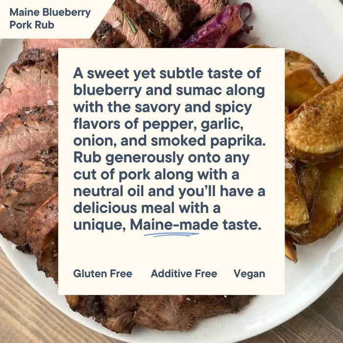 Maine Blueberry Rub