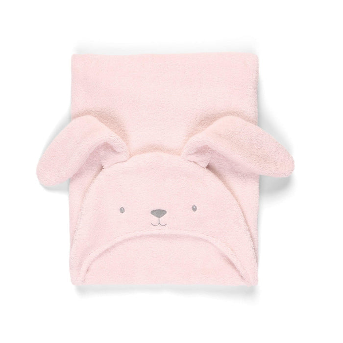 Mamas & Papas - Hooded Baby Towel - Pink Bunny