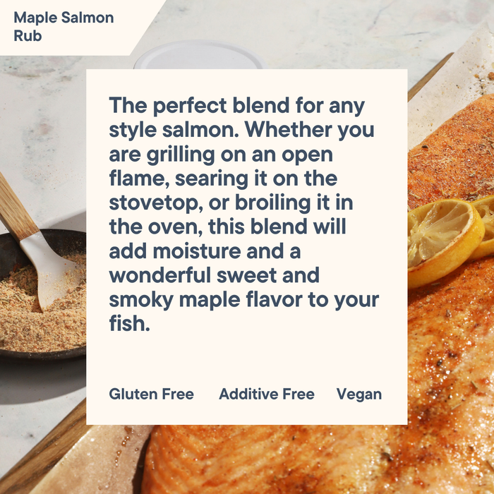 Maple Salmon Rub