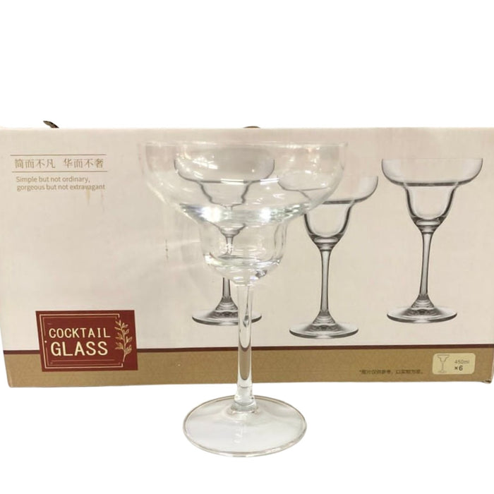 Margarita Cocktail Glasses - Set of 6