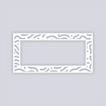 Maze Runner Rectangle Rim Clay Stencil