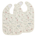Meyco - Bib With Collection Tray - Flower Multicolour - Mabel & Fox