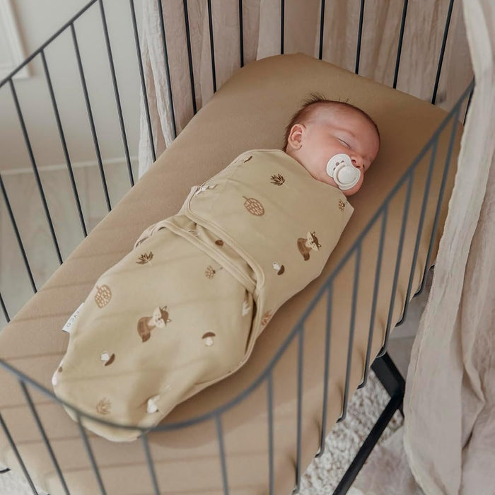 Meyco - Swaddle Wrap - Forest Animals (0-3m) (2 Pack) - Mabel & Fox
