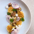 Middle Eastern Spiced Scallops with Shawarma Roasted Cauliflower, Garlic, and Tahini Recipe Kit