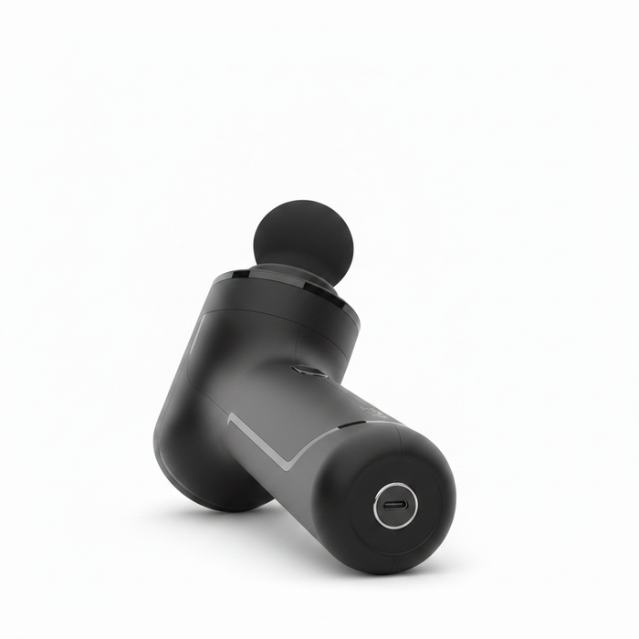Massage Gun Charging Side Angle