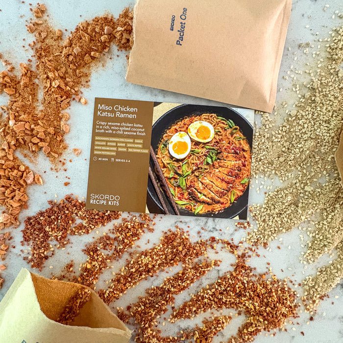 Miso Chicken Katsu Ramen Recipe Kit