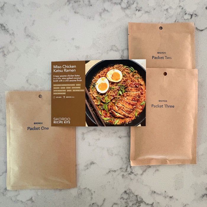 Miso Chicken Katsu Ramen Recipe Kit